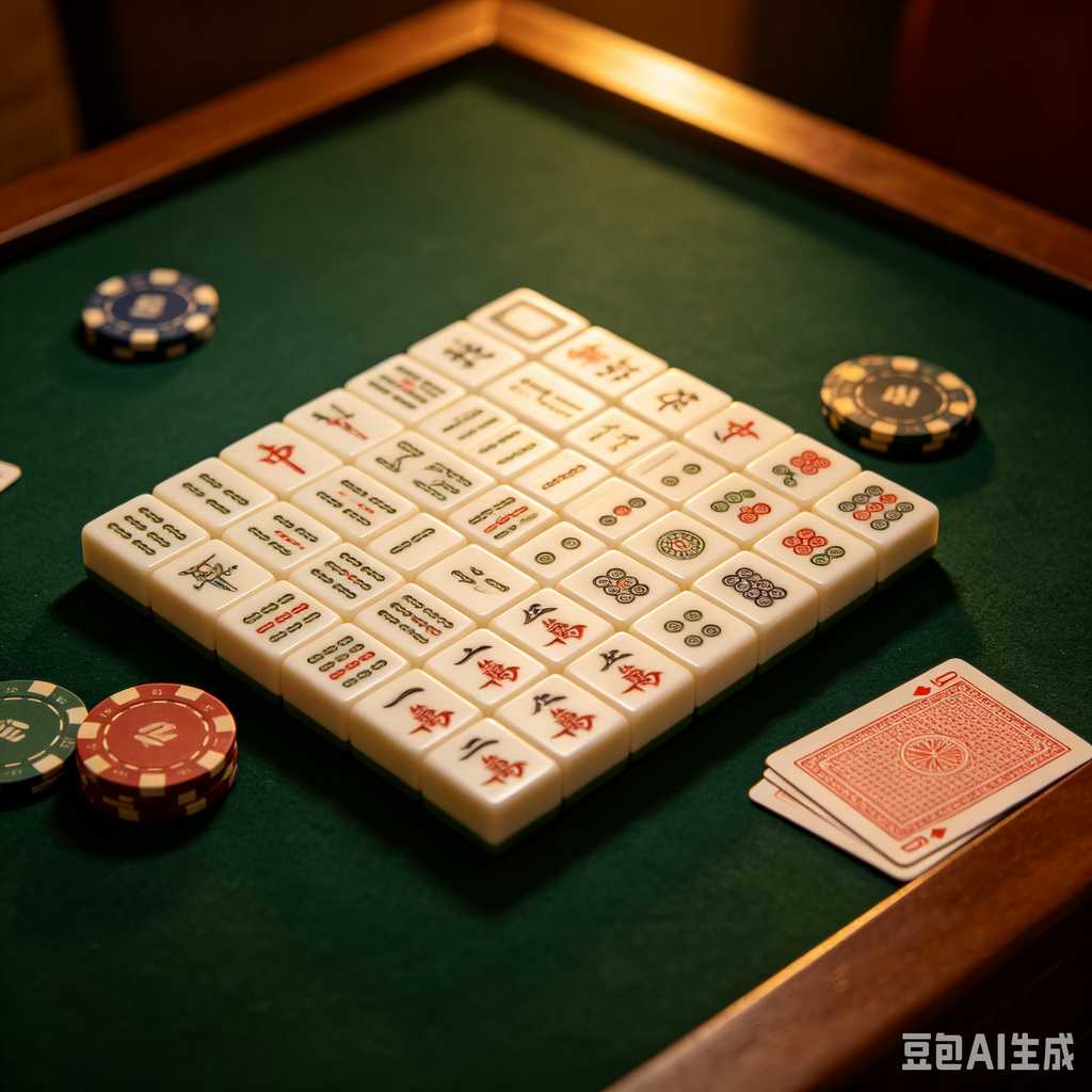 luggage portable mahjong tiles